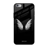 White Angel Wings iPhone 6 Plus Glass Back Cover Online