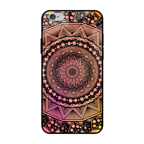 Floral Mandala iPhone 6 Plus Glass Back Cover Online