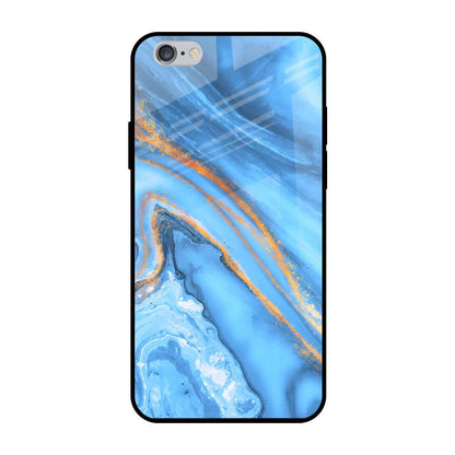 Vibrant Blue Marble iPhone 6 Plus Glass Back Cover Online