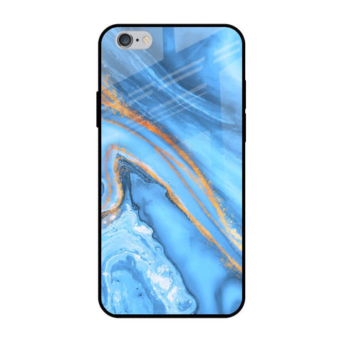 Vibrant Blue Marble iPhone 6 Plus Glass Back Cover Online