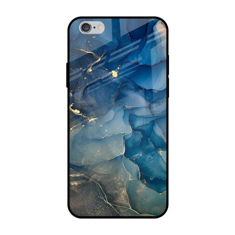 Blue Cool Marble iPhone 6 Plus Glass Back Cover Online