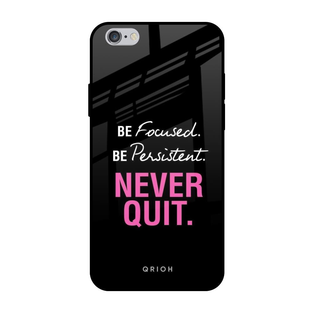 Be Focused iPhone 6 Plus Glass Back Cover Online