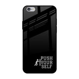 Push Your Self iPhone 6 Plus Glass Back Cover Online