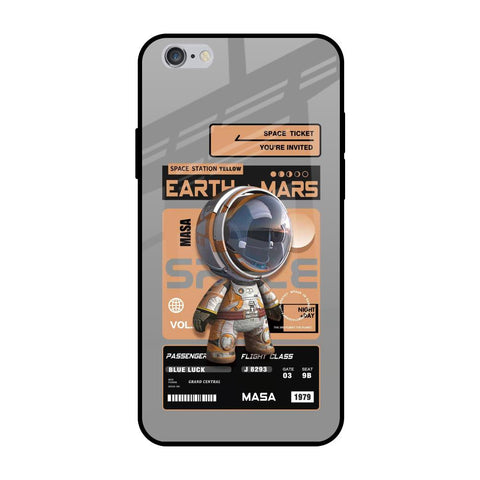 Space Ticket iPhone 6 Plus Glass Back Cover Online