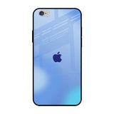 Vibrant Blue Texture iPhone 6 Plus Glass Back Cover Online