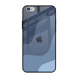 Navy Blue Ombre iPhone 6 Plus Glass Back Cover Online