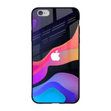 Colorful Fluid iPhone 6 Plus Glass Back Cover Online