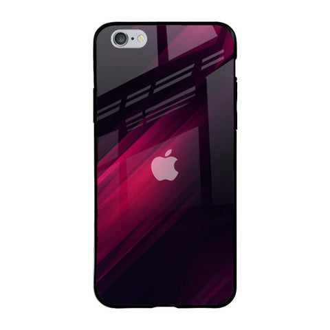 Razor Black iPhone 6 Plus Glass Back Cover Online