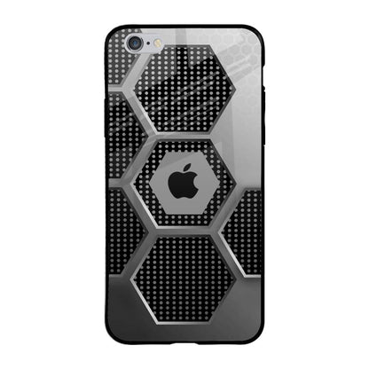 Hexagon Style iPhone 6 Plus Glass Back Cover Online