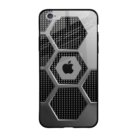 Hexagon Style iPhone 6 Plus Glass Back Cover Online