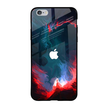 Brush Art iPhone 6 Plus Glass Back Cover Online