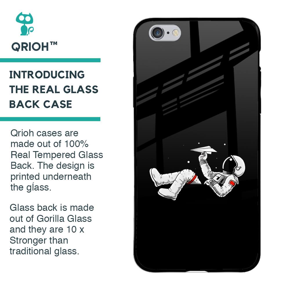 Space Traveller Glass Case for iPhone 6 Plus
