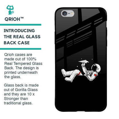 Space Traveller Glass Case for iPhone 6 Plus