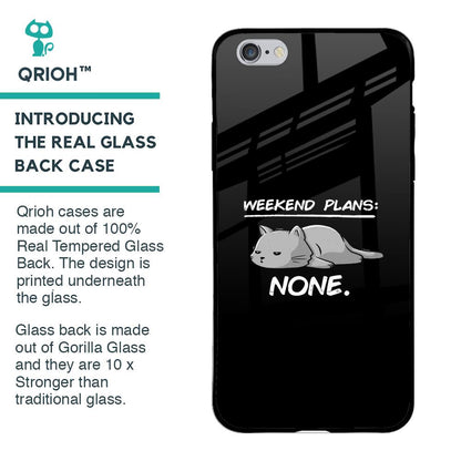Weekend Plans Glass Case for iPhone 6 Plus