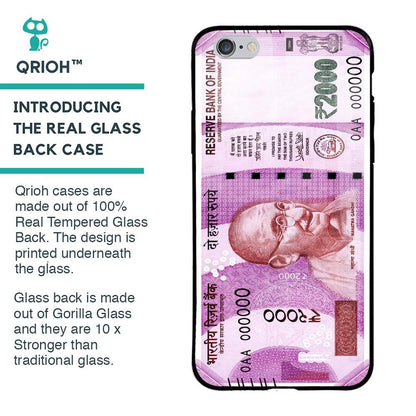 Stock Out Currency Glass Case for iPhone 6 Plus