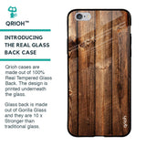 Timber Printed Glass case for iPhone 6 Plus