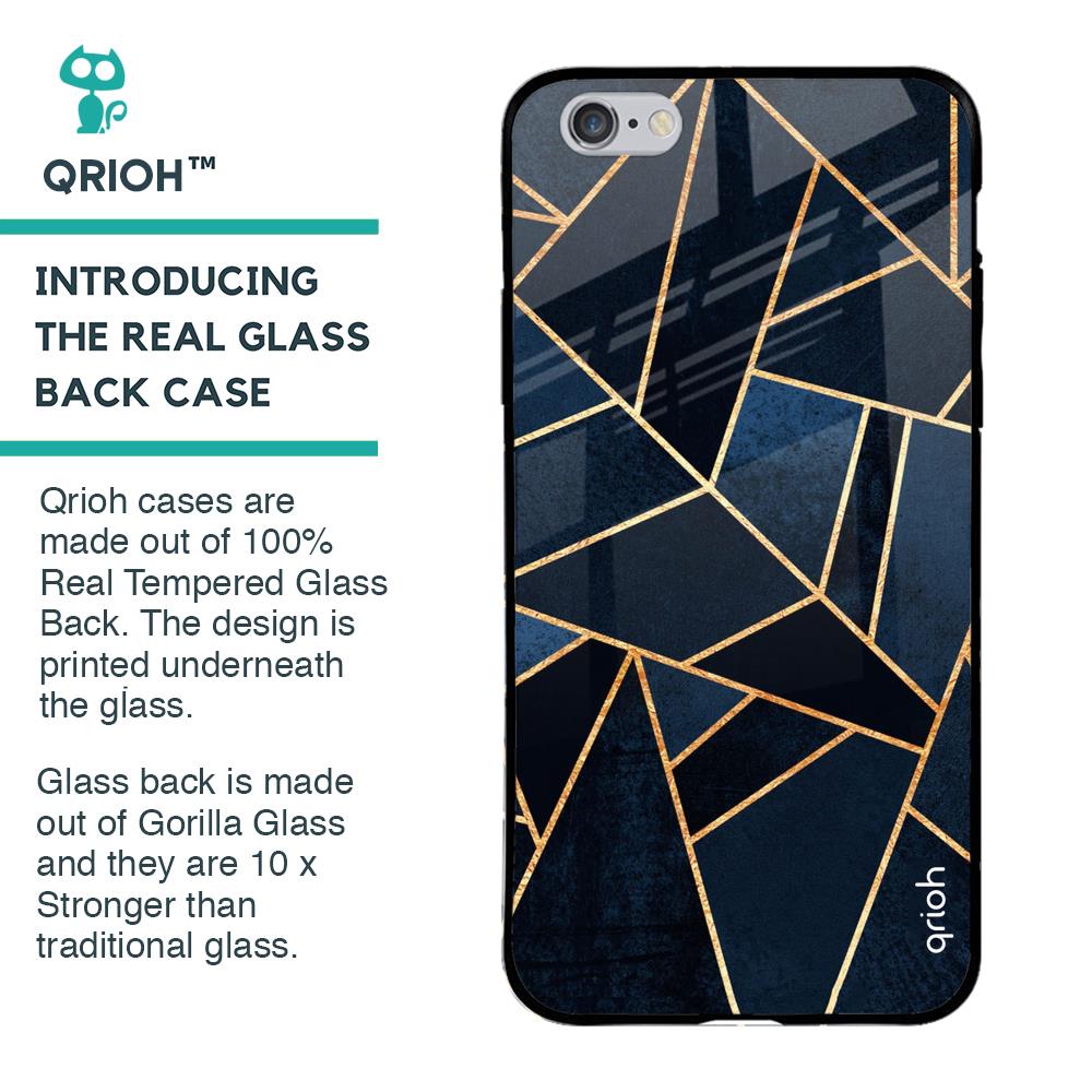 Abstract Tiles Glass case for iPhone 6 Plus