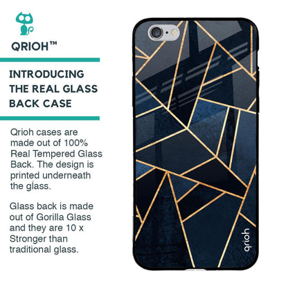 Abstract Tiles Glass case for iPhone 6 Plus