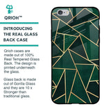 Abstract Green Glass Case For iPhone 6 Plus