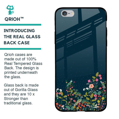 Small Garden Glass Case For iPhone 6 Plus