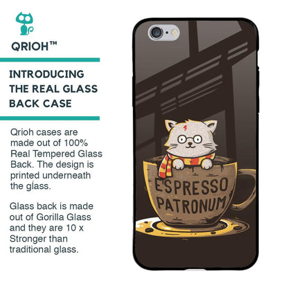 Tea With Kitty Glass Case For iPhone 6 Plus