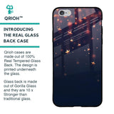Falling Stars Glass Case For iPhone 6 Plus