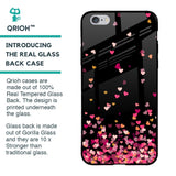 Heart Rain Fall Glass Case For iPhone 6 Plus