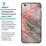 Pink And Grey Marble Glass Case For iPhone 6 Plus