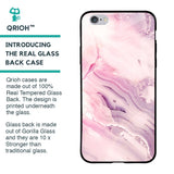 Diamond Pink Gradient Glass Case For iPhone 6 Plus