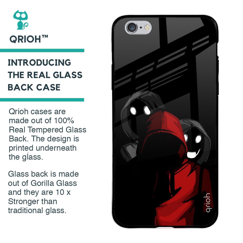 Shadow Character Glass Case for iPhone 6 Plus