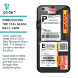 Cool Barcode Label Glass case For iPhone 6 Plus