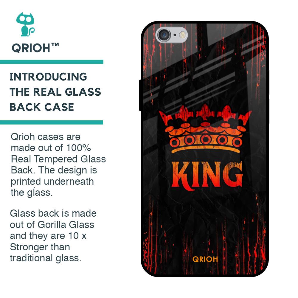 Royal King Glass Case for iPhone 6 Plus