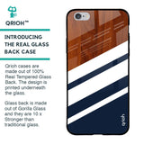 Bold Stripes Glass case for iPhone 6 Plus