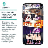 Anime Eyes Glass Case for iPhone 6 Plus
