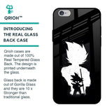 Monochrome Goku Glass Case for iPhone 6 Plus