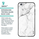 Modern White Marble Glass case for iPhone 6 Plus