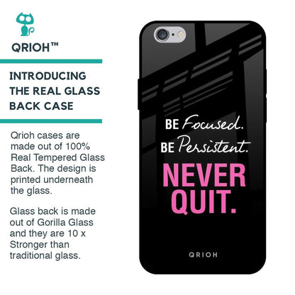 Be Focused Glass case for iPhone 6 Plus