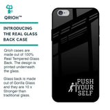 Push Your Self Glass Case for iPhone 6 Plus
