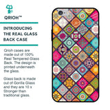 Multicolor Mandala Glass Case for iPhone 6 Plus