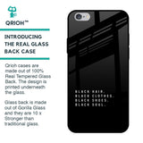 Black Soul Glass Case for iPhone 6 Plus