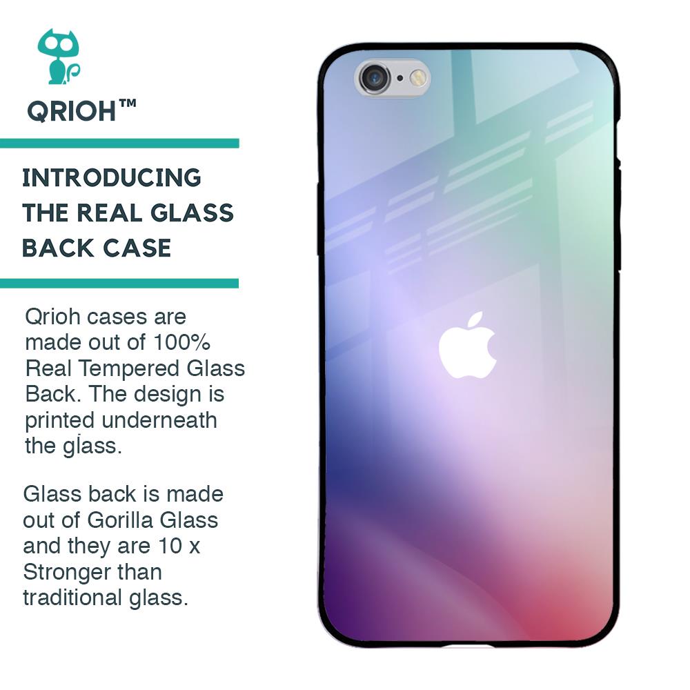 Abstract Holographic Glass Case for iPhone 6 Plus