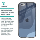 Navy Blue Ombre Glass Case for iPhone 6 Plus