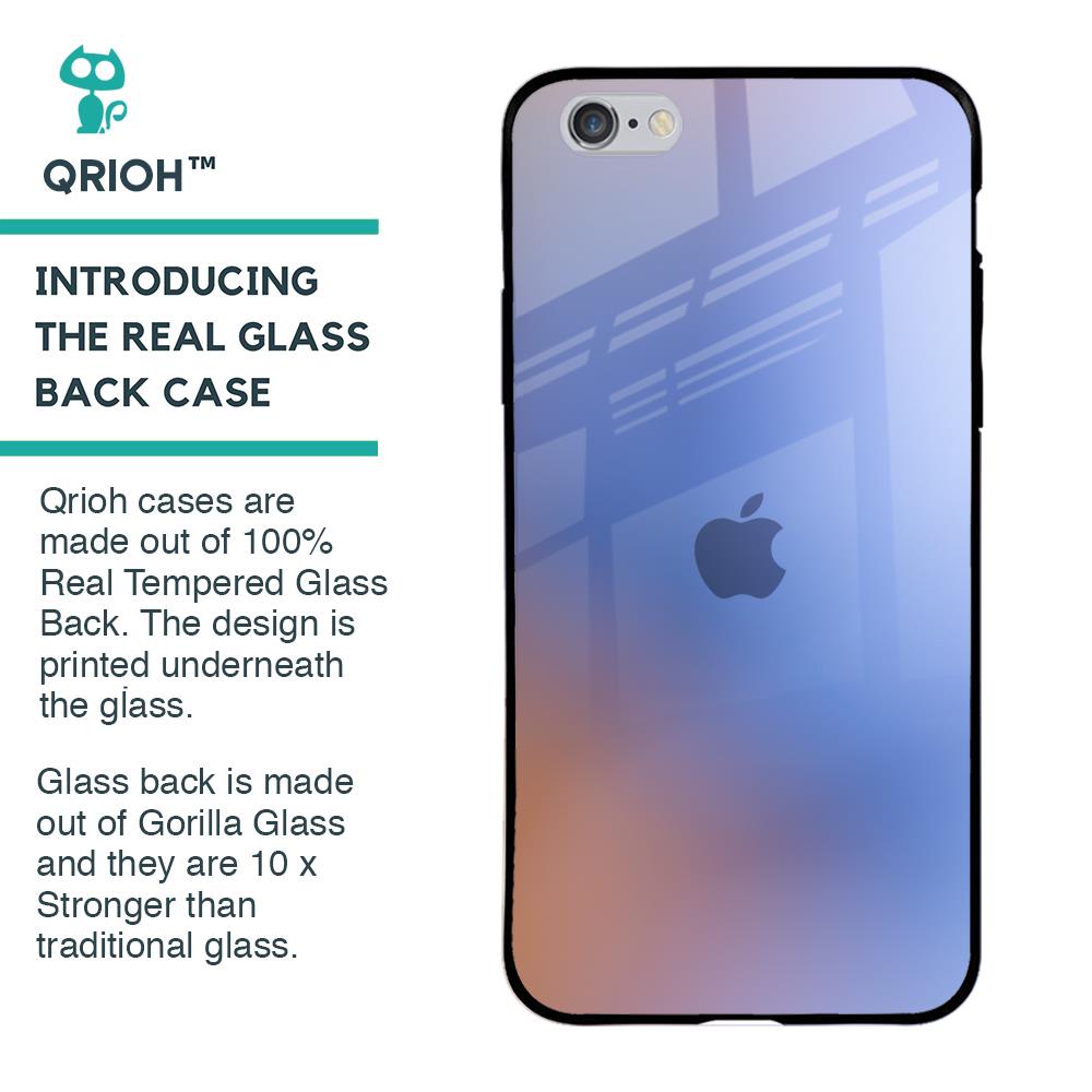 Blue Aura Glass Case for iPhone 6 Plus