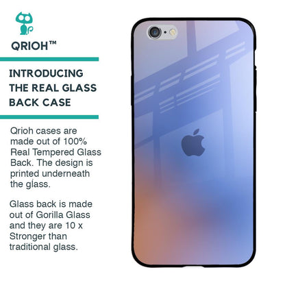 Blue Aura Glass Case for iPhone 6 Plus