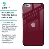 Classic Burgundy Glass Case for iPhone 6 Plus