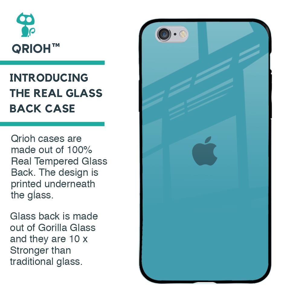 Oceanic Turquiose Glass Case for iPhone 6 Plus