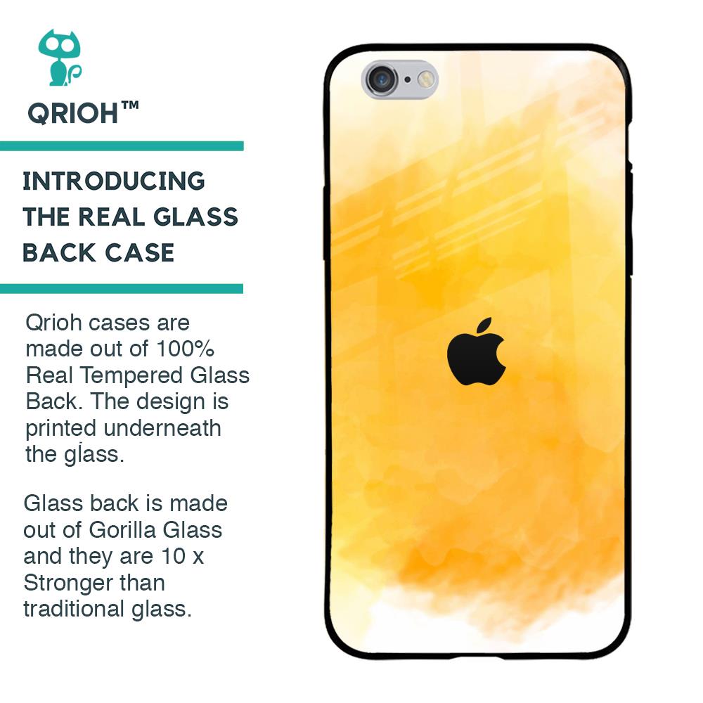 Rustic Orange Glass Case for iPhone 6 Plus