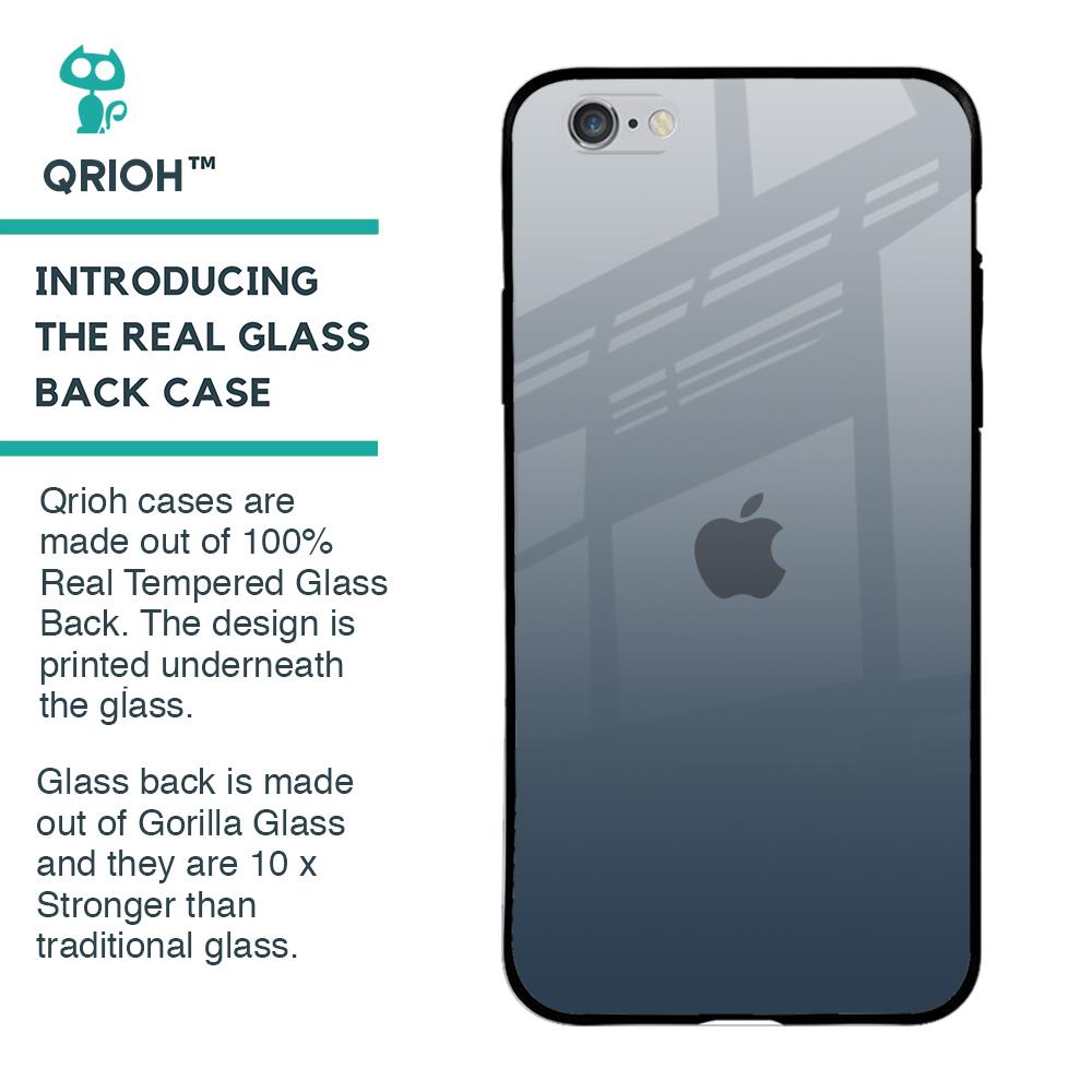 Smokey Grey Color Glass Case For iPhone 6 Plus