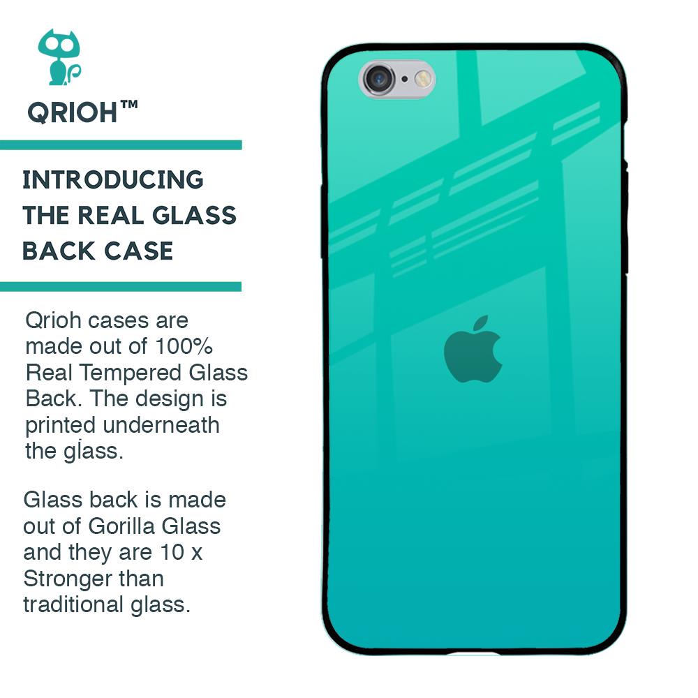 Cuba Blue Glass Case For iPhone 6 Plus
