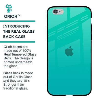 Cuba Blue Glass Case For iPhone 6 Plus